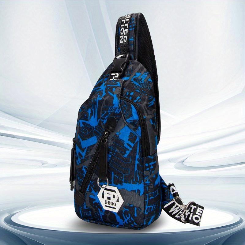 Men's Sports Canvas Messenger Bag Casual All Match