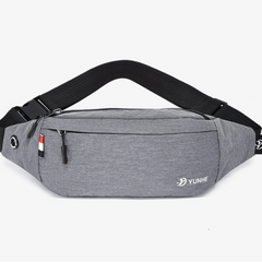 Men's Multifunction Waist Bag with Earphone Hole for Outdoor Running