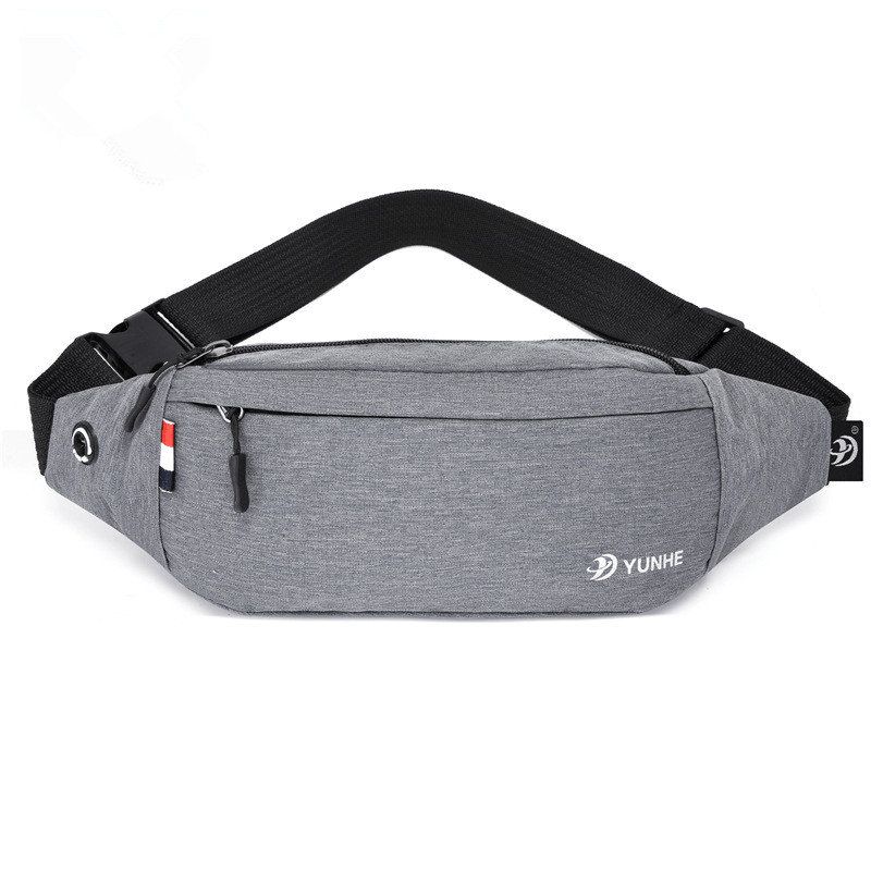 Men's Multifunction Waist Bag with Earphone Hole for Outdoor Running
