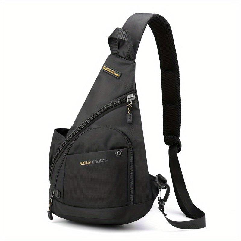 Men's Water Resistant Crossbody Bag for Outdoor Travel