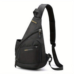 Men's Water Resistant Crossbody Bag for Outdoor Travel