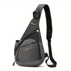 Men's Water Resistant Crossbody Bag for Outdoor Travel