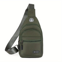 Waterproof Crossbody Chest Bag Wear Resistant Sling Bag For Outdoor Sports