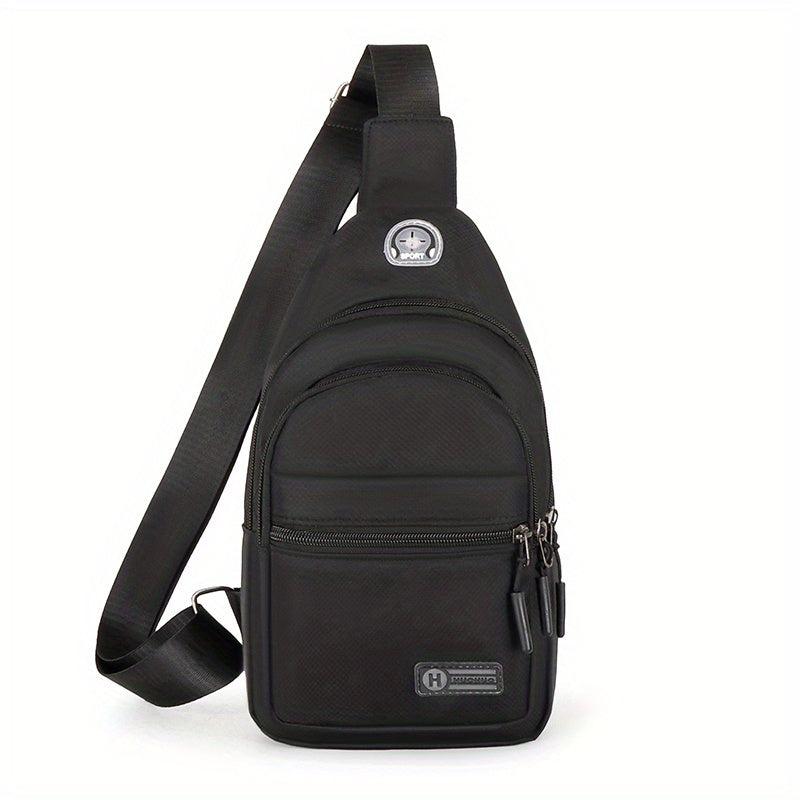 Waterproof Crossbody Chest Bag Wear Resistant Sling Bag For Outdoor Sports