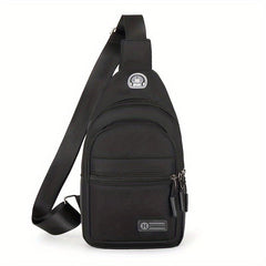 Waterproof Crossbody Chest Bag Wear Resistant Sling Bag For Outdoor Sports