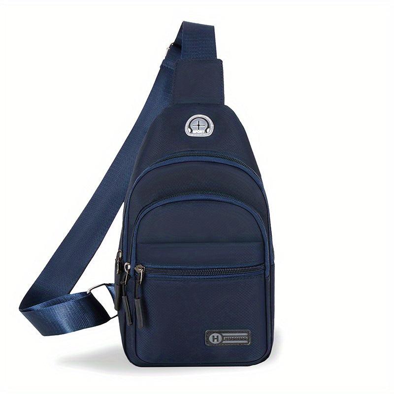 Waterproof Crossbody Chest Bag Wear Resistant Sling Bag For Outdoor Sports