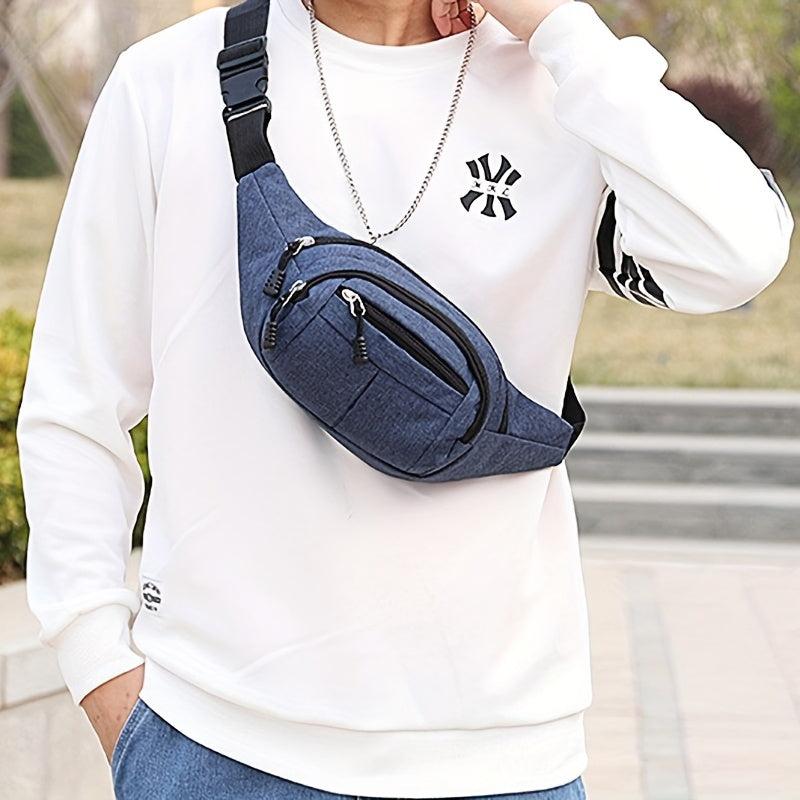 Men's Wear Resistant Fanny Pack for Outdoor Sports