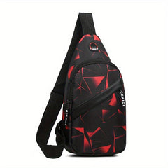 Men's Outdoor Casual Chest Bag Mountaineering Shoulder Bag