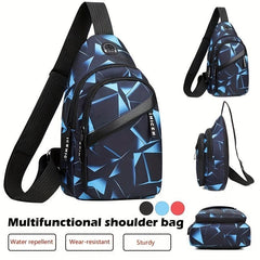 Men's Outdoor Casual Chest Bag Mountaineering Shoulder Bag