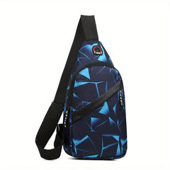 Men's Outdoor Casual Chest Bag Mountaineering Shoulder Bag