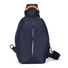 Men's Canvas Casual Outdoor Backpack Shoulder Crossbody Bag