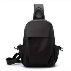 Men's Casual Shoulder Bag Chest Bag Outdoor Sports Messenger Bag