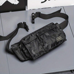 Men's Casual Large Capacity Chest Bag Outdoor Cycling Shoulder Bag
