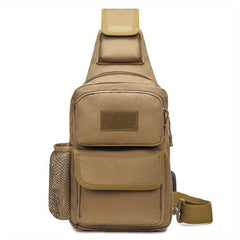 Large Capacity Tactical Backpack Hiking Travel Bag Fishing Bag Outdoor Chest Bag