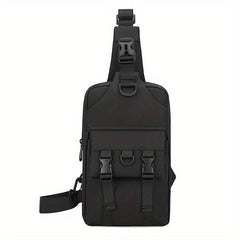 Men's Casual Chest Bag Crossbody Bag Waterproof Shoulder Handbag