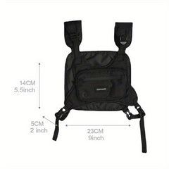 Rig Chest Bag Hip Hop Streetwear Large Capacity Waist Bag