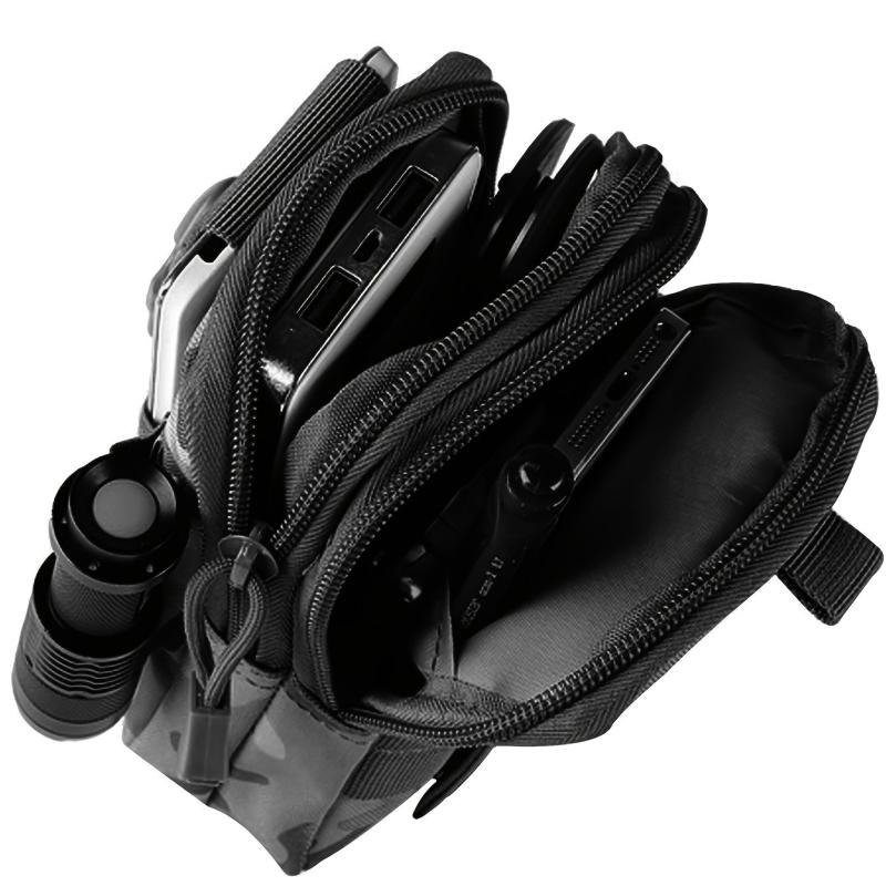Nylon Waterproof Phone Waist Bag for Outdoor Sports