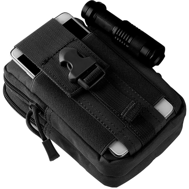 Nylon Waterproof Phone Waist Bag for Outdoor Sports