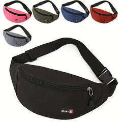 Waterproof Sports Waist Bag Cycling Running Chest Bag Mobile Phone Crossbody Bag