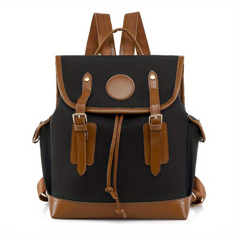 Large Capacity Travel Backpack Lightweight Portable Preppy School Bag