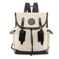 Large Capacity Travel Backpack Lightweight Portable Preppy School Bag