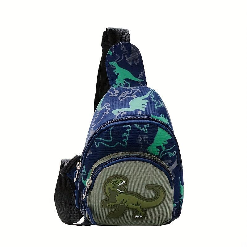 Boys' Dino Waist Bag Kids' Chest Coin Purse