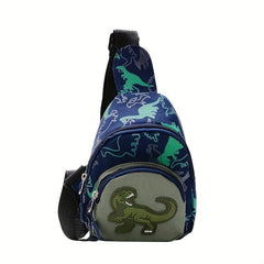 Boys' Dino Waist Bag Kids' Chest Coin Purse