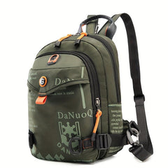 Men's Casual Waterproof Shoulder Bag for Travel Hiking