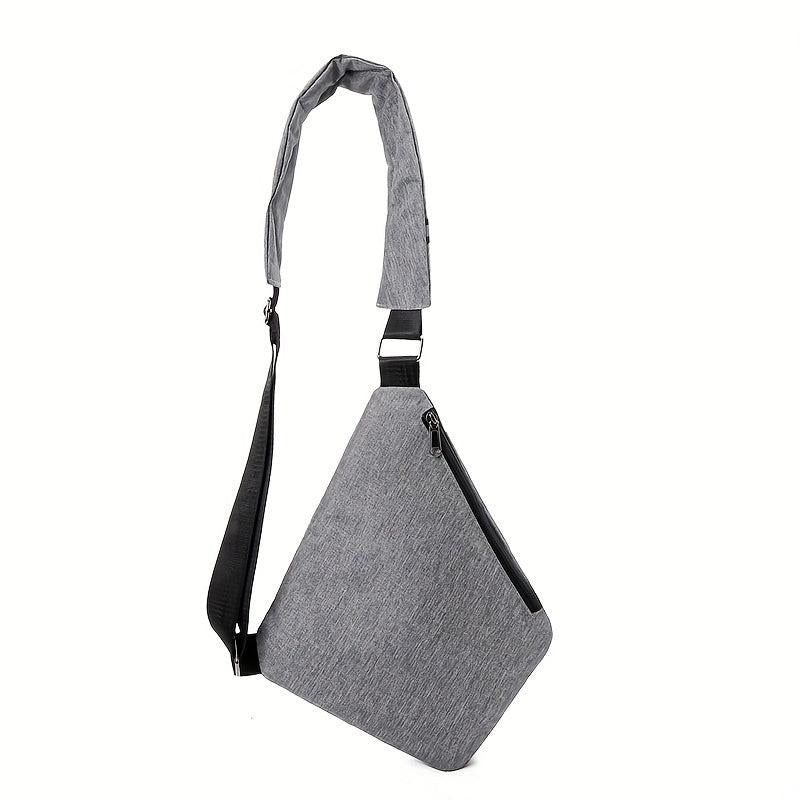 Men's Chest Bag Single Shoulder Crossbody Travel Backpack