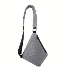 Men's Chest Bag Single Shoulder Crossbody Travel Backpack
