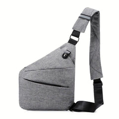 Men's Chest Bag Single Shoulder Crossbody Travel Backpack
