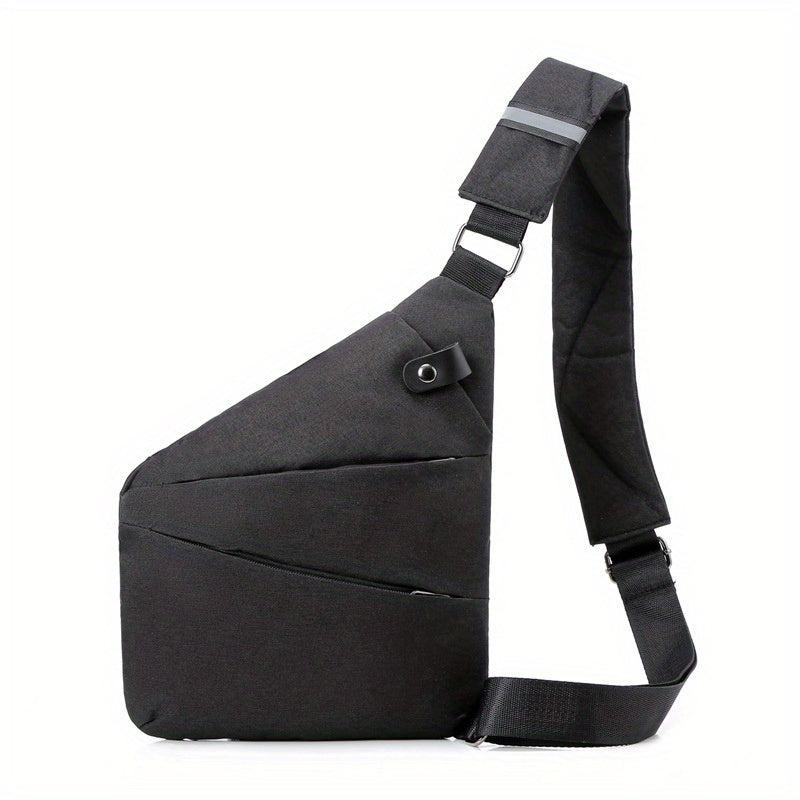 Men's Chest Bag Single Shoulder Crossbody Travel Backpack
