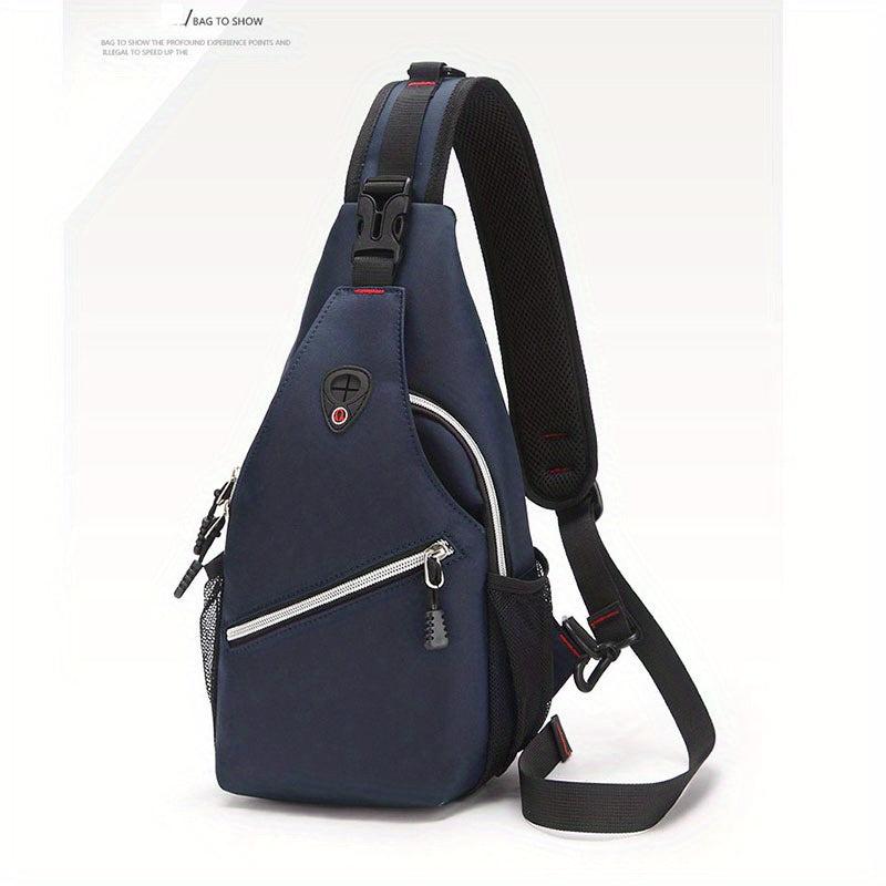 Men's Chest Bag Casual Lightweight Large Capacity Use Messenger Bag
