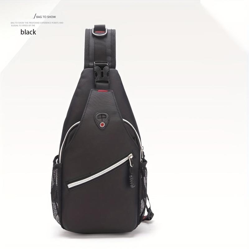 Men's Chest Bag Casual Lightweight Large Capacity Use Messenger Bag