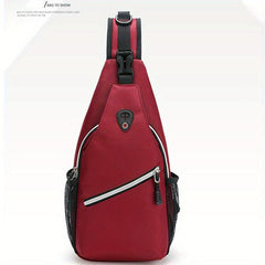 Men's Chest Bag Casual Lightweight Large Capacity Use Messenger Bag