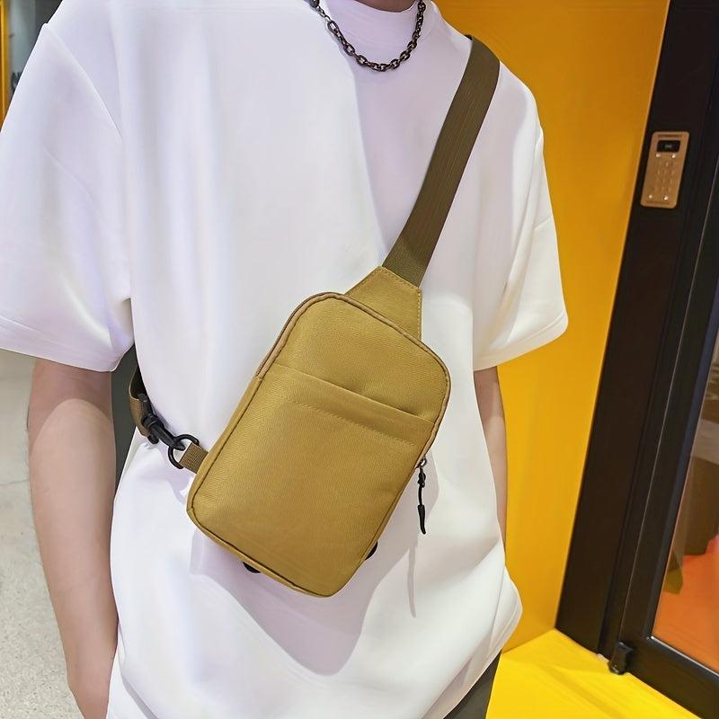 Men's Crossbody Bag Lightweight Shoulder Bag for Hiking Travel