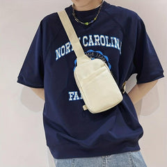 Men's Crossbody Bag Lightweight Shoulder Bag for Hiking Travel