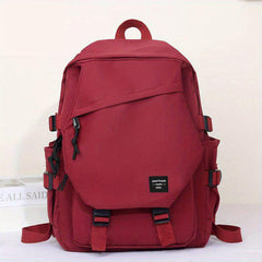Stylish Large Capacity Backpack Waterproof Nylon Women's School Bag