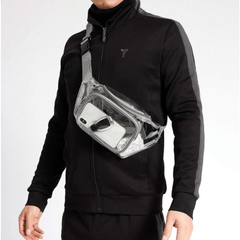 Clear PVC Waist Bag Clear Purse Transparent Adjustable Belt Bag
