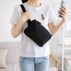 Outdoor Fanny Pack Crossbody Bag Men's And Women's Chest Bag
