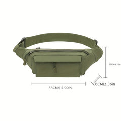 Men's Waist Bag Mobile Phone Bag Outdoor Camouflage Shoulder Cross Bag