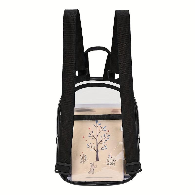 Transparent Outdoor Sports Backpack Mini Waterproof School Bag