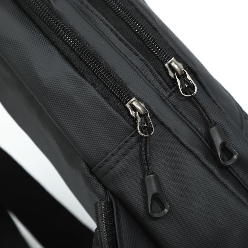Men's Crossbody Bag Multifunctional Shoulder Bag With Earphone Hole