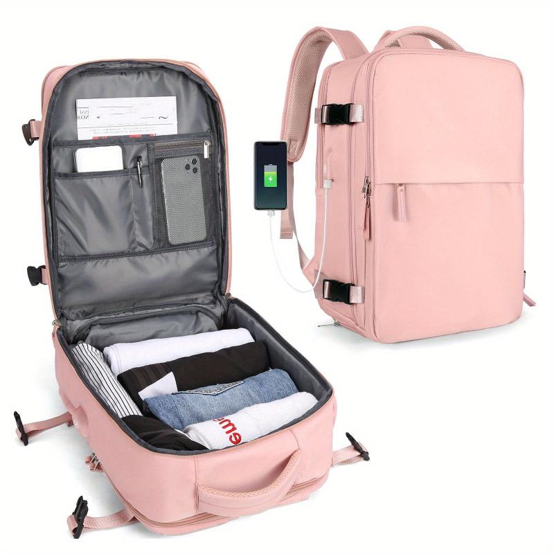 Functional Travel Backpack Laptop Schoolbag Lightweight Business Trip Bag