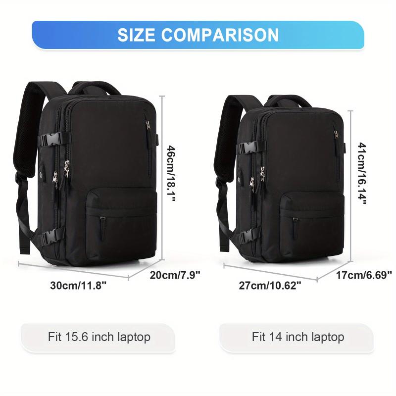 Pocket Carry On Travel Backpack Flight Approved Gym Bag With Shoe Compartment