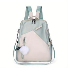 Waterproof Oxford Cloth Backpack Purse Two-way Shoulder Bag