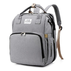 Large Capacity Baby Diaper Backpack with Changing Station