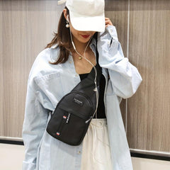 Outdoor Chest Bag Nylon Crossbody Sling Backpack