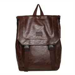 Vintage Stylish Backpack Soft Retro Versatile Travel Knapsack