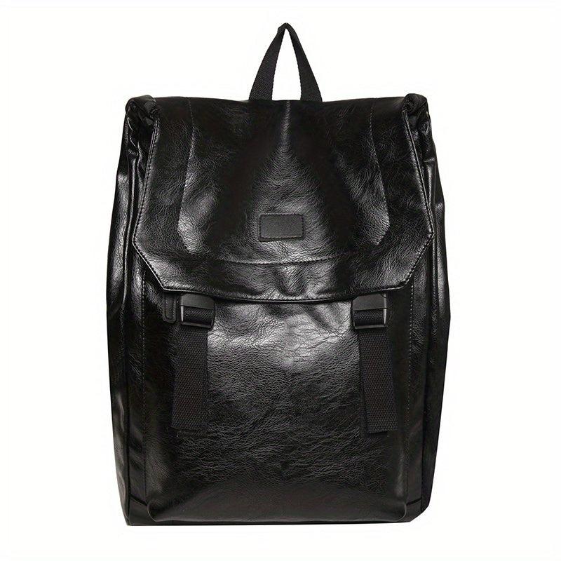 Vintage Stylish Backpack Soft Retro Versatile Travel Knapsack